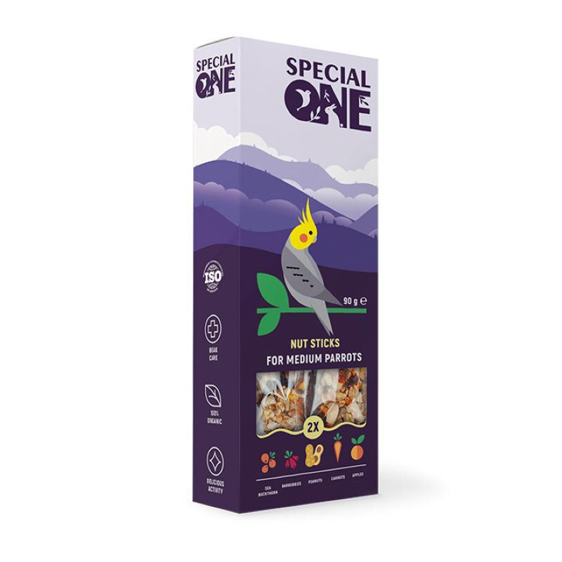 Special One Nut Sticks Ласощі для середніх папуг 