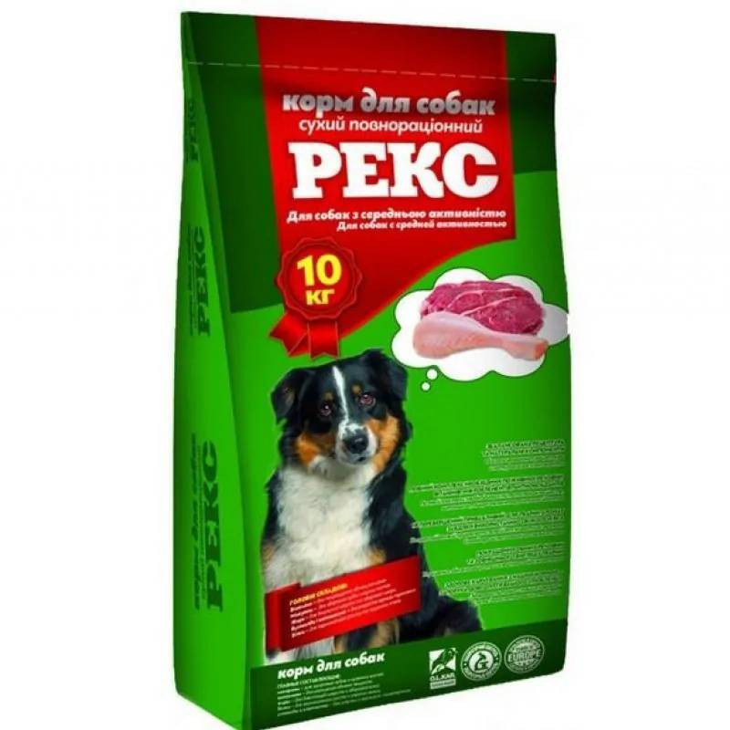 Рекс Сухий корм для дорослих собак із середньою активністю