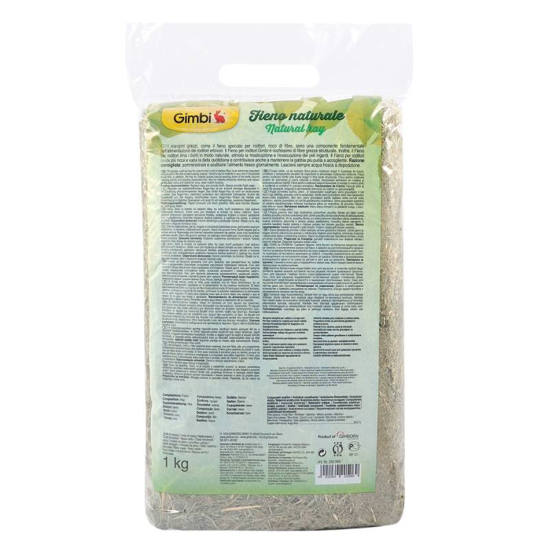GimBi Fieno Naturale Сено для гризунів