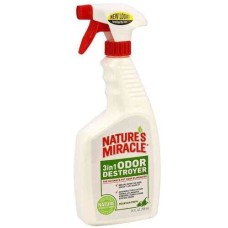 8in1 Natures Miracle 3in1 Odor Destroyer Mountain Fresh Знищувач плям та запаху з ароматом гірської свіжості