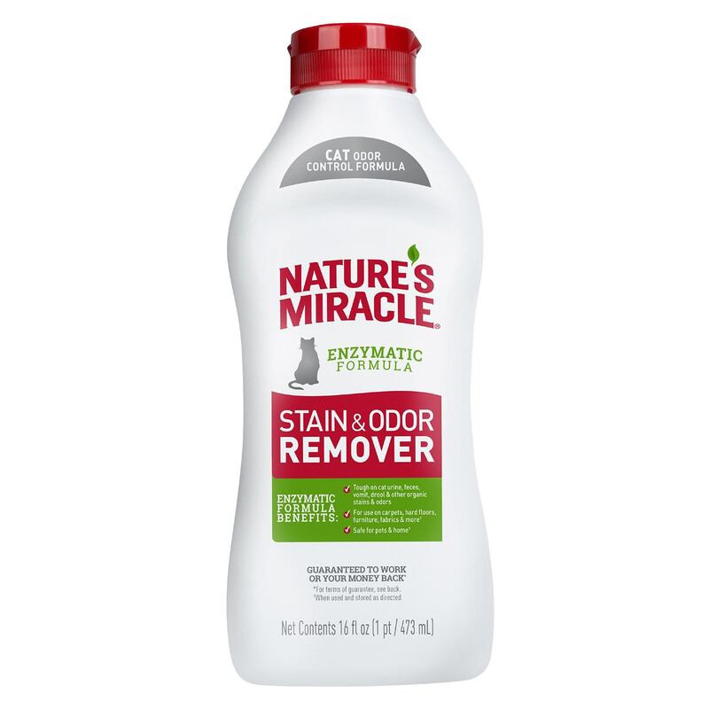 8in1 Natures Miracle Stain and Odor Remover Знищувач плям та запаху кішок