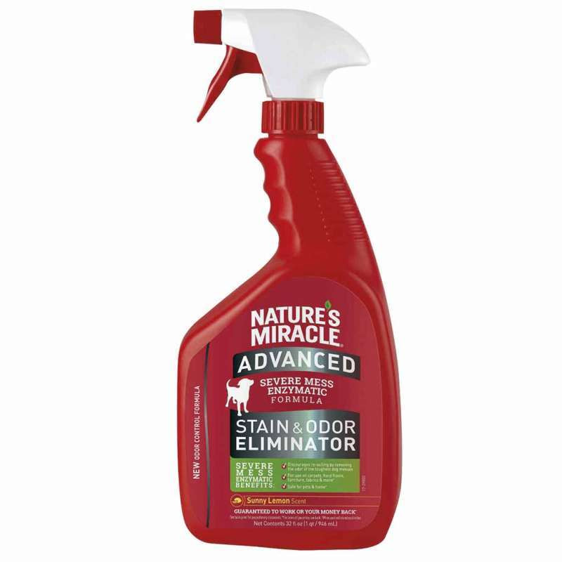 8in1 Natures Miracle Advanced Stain & Odor Eliminator Знищувач плям та запахів собак з посиленою формулою