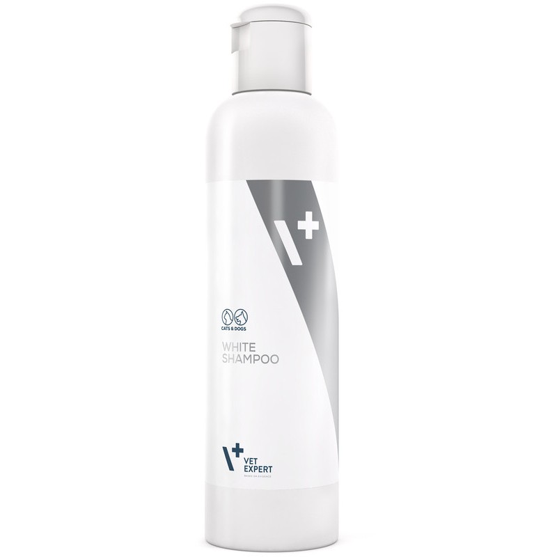 VetExpert White Shampoo Шампунь для котів та собак зі світлим забарвленням вовни