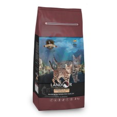 Landor Cat Adult Sterilized & Light Duck & Rice Сухий корм для дорослих стерилізованих кішок з качкою та рисом