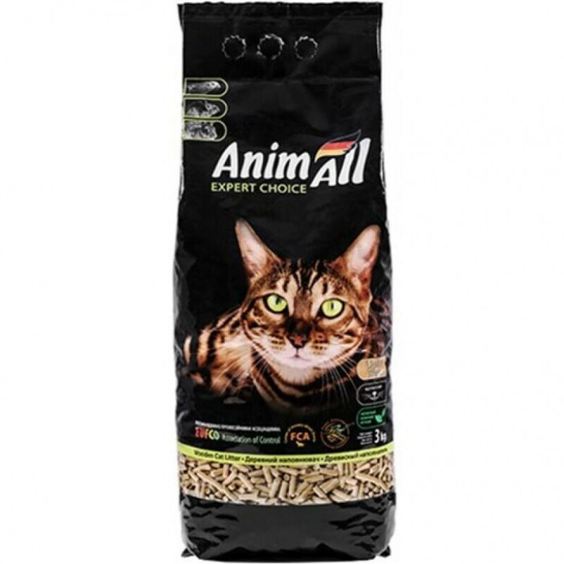 Animall Expert Choice Деревний поглинаючий наповнювач