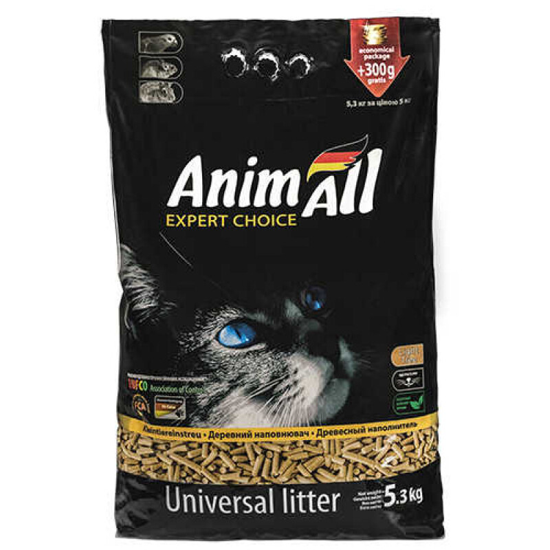 Animall Expert Choice Деревний поглинаючий наповнювач