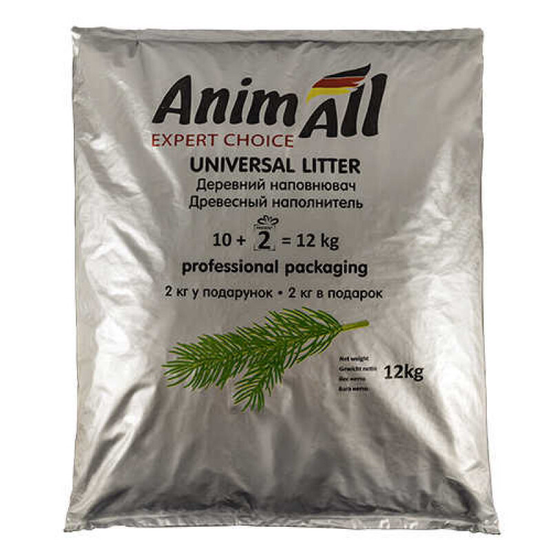 Animall Expert Choice Деревний поглинаючий наповнювач