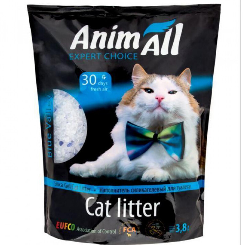 AnimAll Expert Choice Cилікагелевий наповнювач для котячого туалету