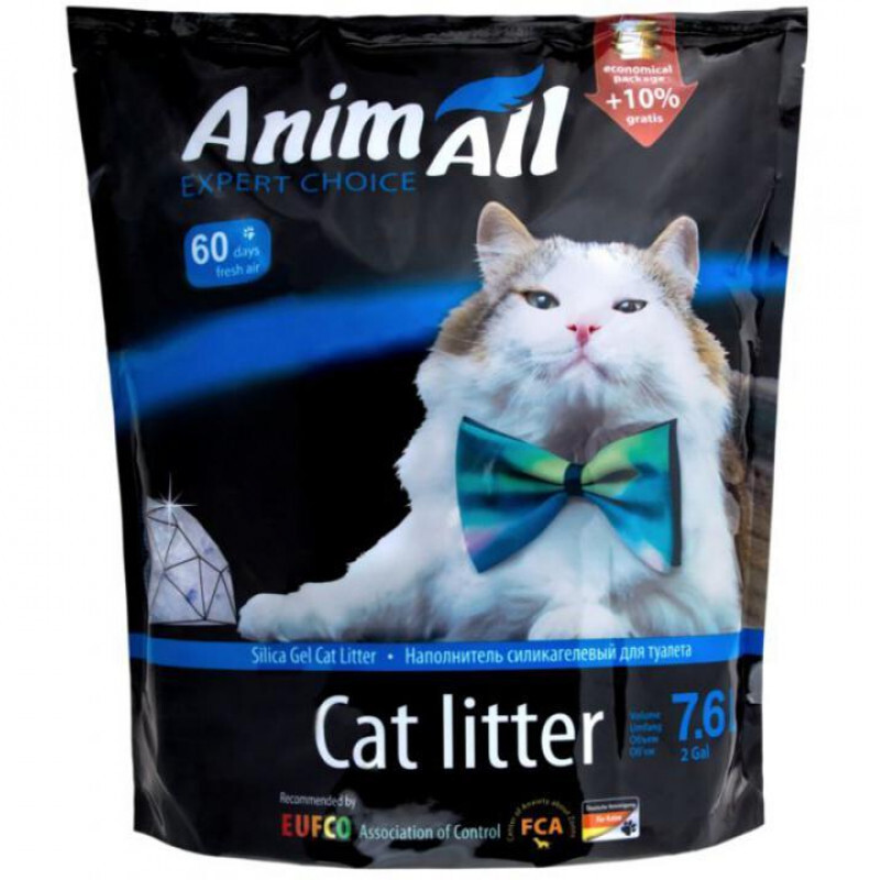 AnimAll Expert Choice Cилікагелевий наповнювач для котячого туалету