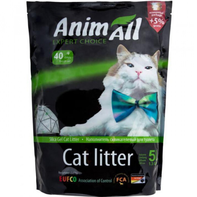 AnimAll Expert Choice Cилікагелевий наповнювач для котячого туалету