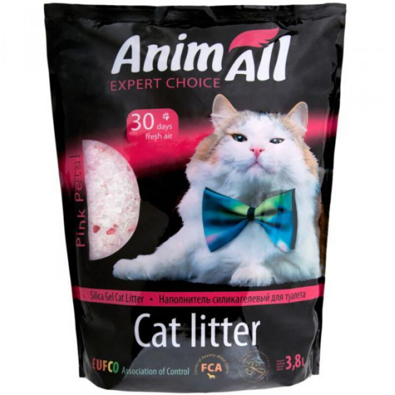 AnimAll Expert Choice Cилікагелевий наповнювач для котячого туалету