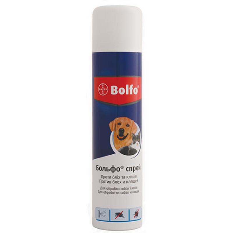 Bolfo Спрей для собак та котів