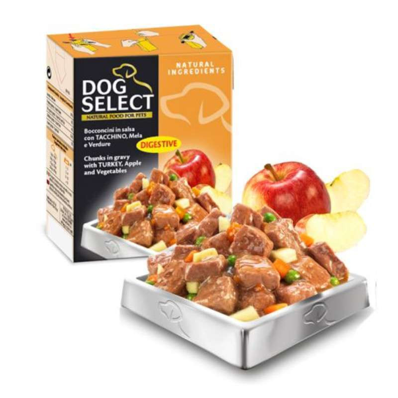 Dog Select Turkey Apple & Vegetables Консерви для дорослих собак з індичкою яблуками та овочами