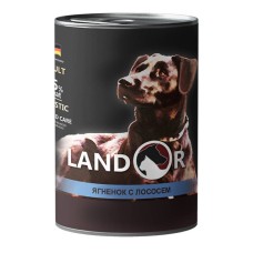Landor для дорослих собак усіх порід з м'ясом ягняти та лосося