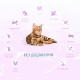 Optimeal Cat Beauty Harmony Mild Calming Effect Сухий корм для дорослих котів із заспокійливим ефектом