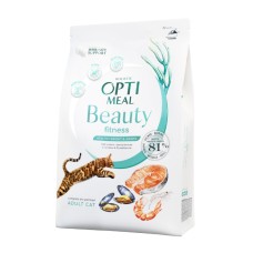 Optimeal Cat Beauty Fitness Healthy Weight & Joints Беззерновий сухий корм для дорослих кішок для суглобів та оптимальної ваги