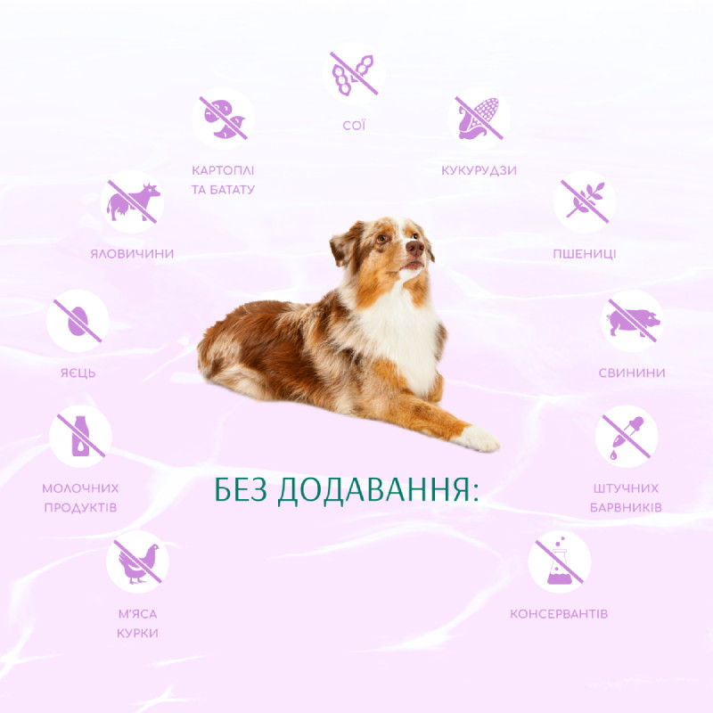 Optimeal Dog Beauty Harmony Mild Calming Effect Сухий корм для дорослих собак із заспокійливим ефектом