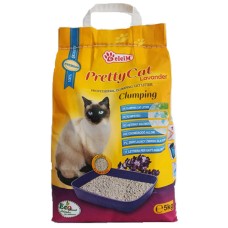 Pretty Cat Clumping Lavander Бентонітовий наповнювач з ароматом лаванди