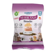 Mediterranean Natural Serrano Snacks Cat Anti Hairball Liver Ласощі для дорослих котів з печінкою