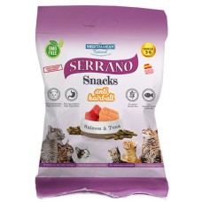 Ланцюги для дорослих кішок з лососем і тунцем Mediterranean Natural Serrano
