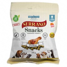 Mediterranean Natural Serrano Snacks Dog Adult Turkey Ласощі для дорослих собак з індичкою