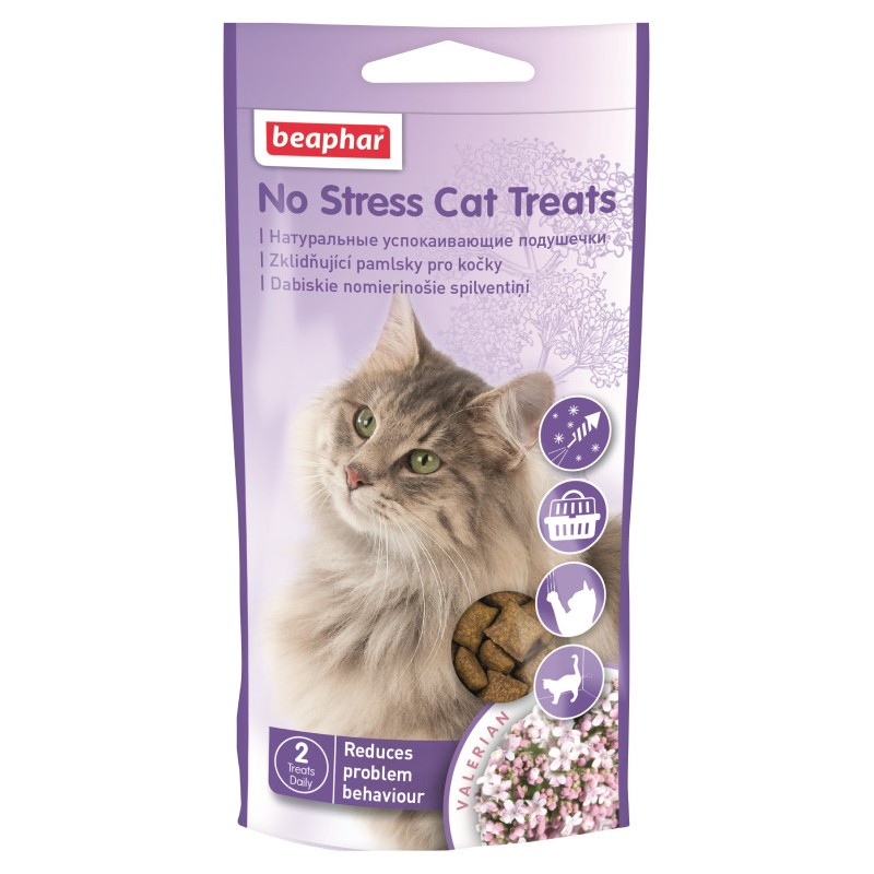 Beaphar No Stress Cat Treats Подушечки для котів від стресу
