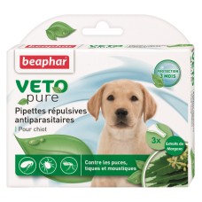 Beaphar Bio Spot On Veto pure Краплі від бліх кліщів та комарів для цуценят
