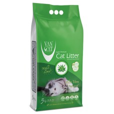 Van Cat Aloe Vera Perfumed бентонітовий наповнювач, що комкується, з ароматом алое вера