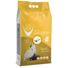Van Cat Vanilla Perfumed Комбінований бентонітовий наповнювач з ароматом ванілі