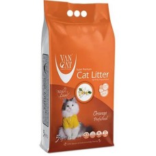 Van Cat Orange Perfumed бентонітовий наповнювач, що комкується, з ароматом апельсина