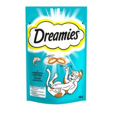 Dreamies Salmon Ласощі для кішок з лососем