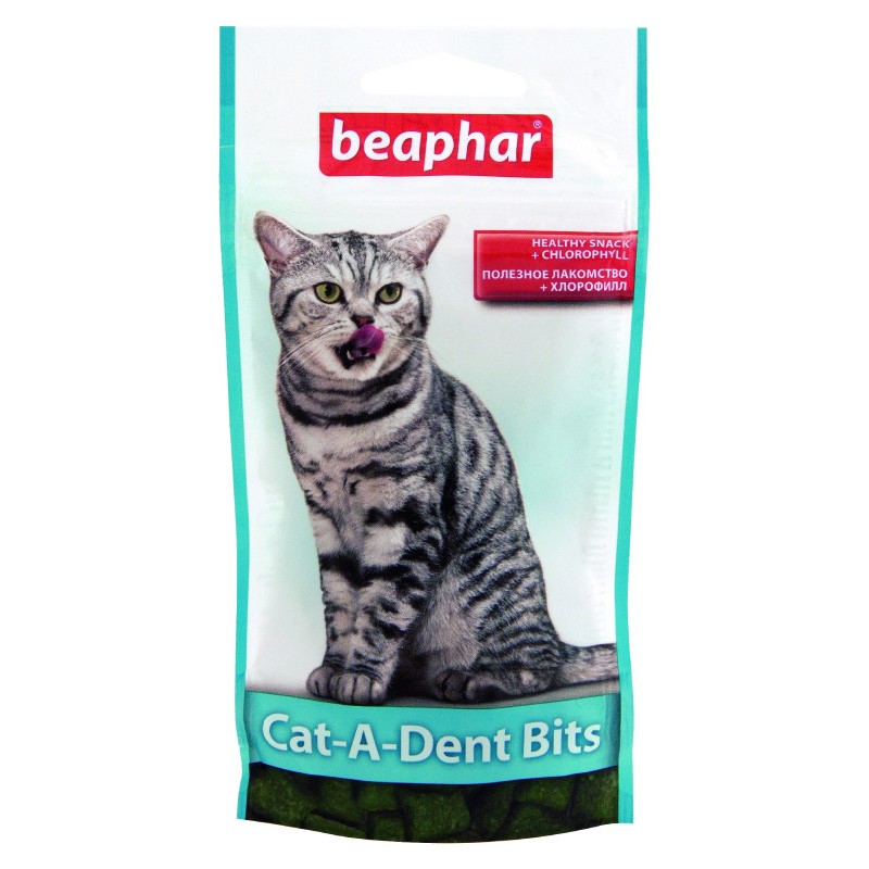 Beaphar Cat-A-Dent-Bits Подушечки для чищення зубів для котів