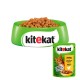 Kitekat Natural Vitality Консерви для дорослих кішок з куркою у соусі в паучі
