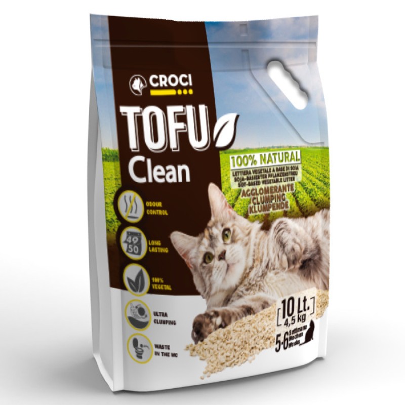 Croci Tofu Clean Силікагелевий наповнювач для котячого туалету