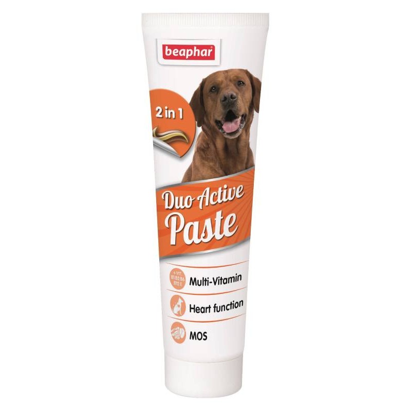 Beaphar Duo-Active Paste For Dogs Паста для виведення вовни для собак