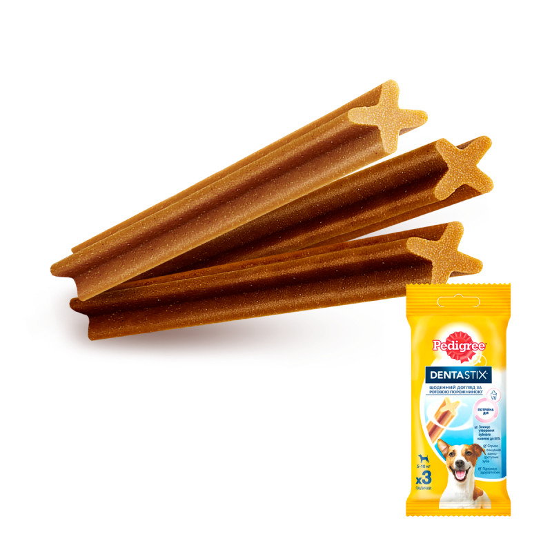 Pedigree Denta Stix Ласощі для собак дрібних порід жувальні палички