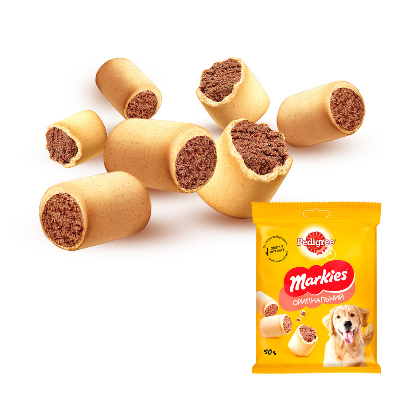 Pedigree Markies Ласощі для собак хрумке печиво
