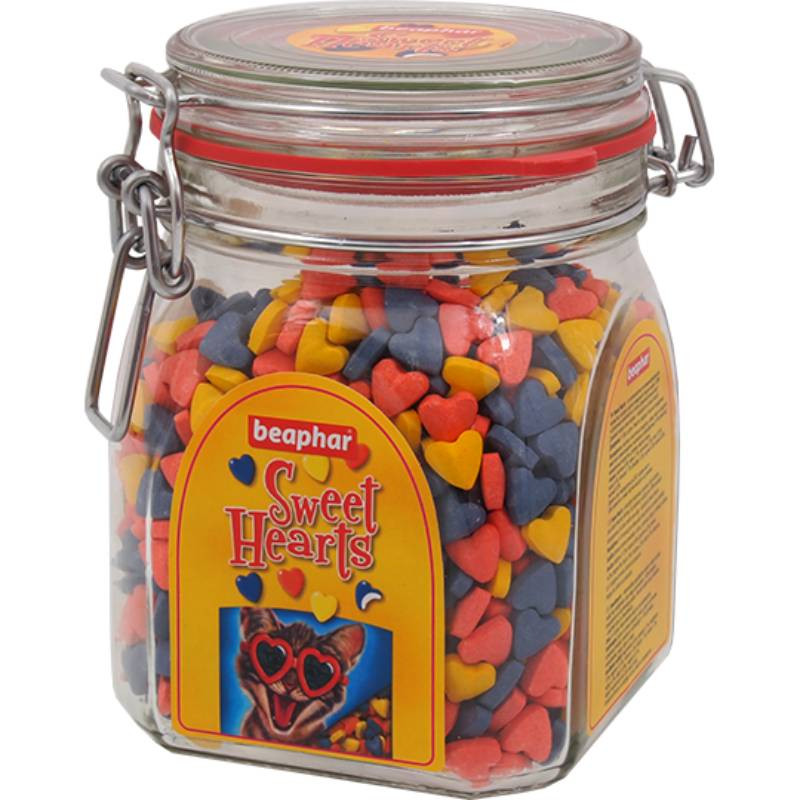 Beaphar Sweethearts Ласощі серця з вітамінами для котів