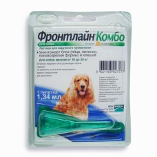 Frontline Combo Spot On M Краплі на холку від бліх та кліщів для собак від 10 до 20 кг