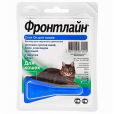 Frontline Spot On Cat Краплі на холку для кішок від бліх та кліщів