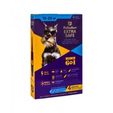Palladium Extra Safe Краплі від бліх кліщів та глистів для собак від 10 до 20 кг