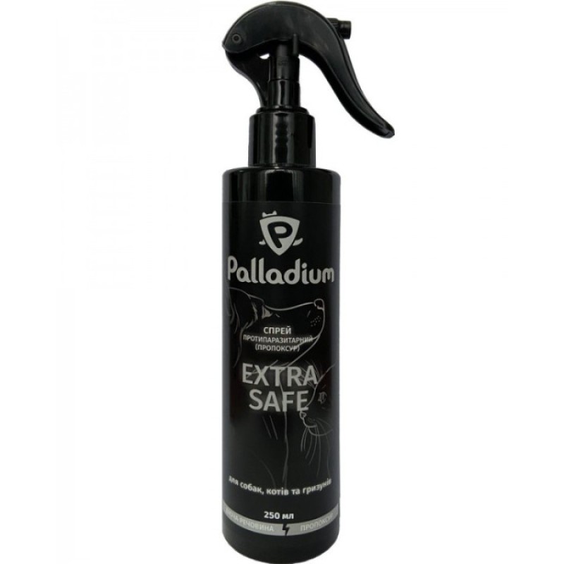 Palladium Extra Safe Спрей від бліх та кліщів для собак кішок та гризунів