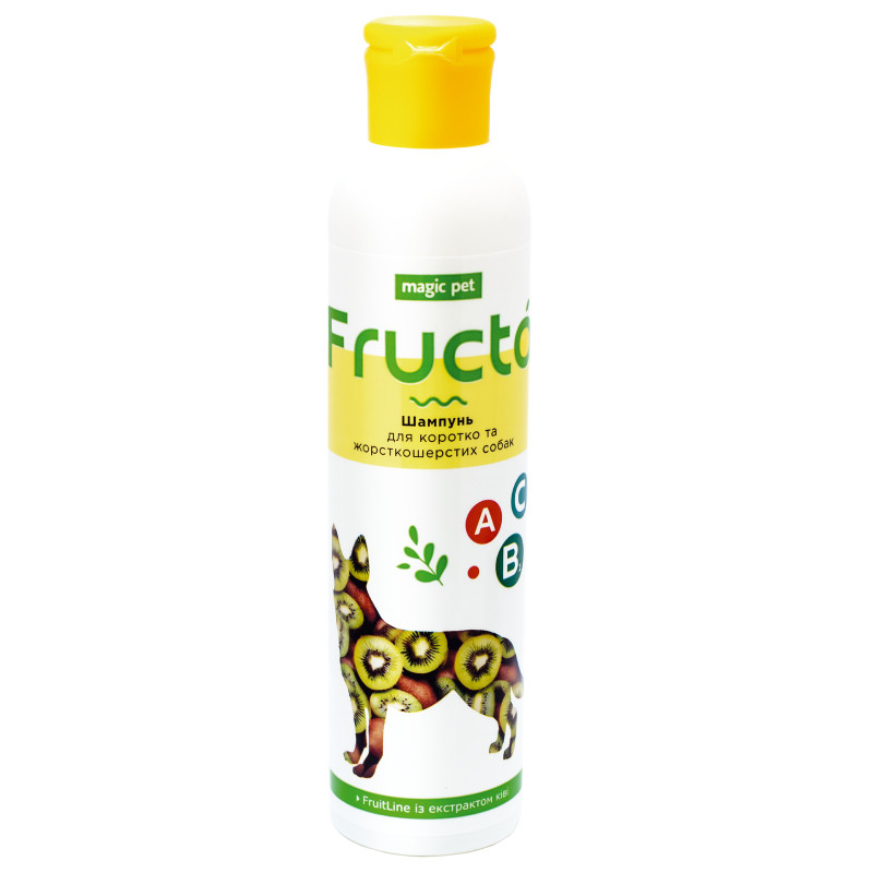 Magic Pet Fruit Line Шампунь Ківі для коротко і жорсткошерстих собак