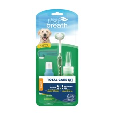 TropiClean Oral Care Kit Large Набір для чищення зубів Свіжий подих дропсів для середніх і великих порід собак