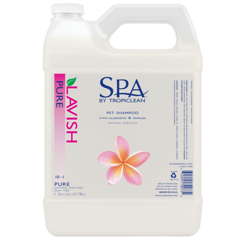 TropiClean SPA Pure Шампунь Гіпоалергенний