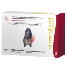 Zoetis Стронгхолд 12% Краплі для собак 10-20 кг