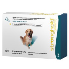 Zoetis Стронгхолд 12% Краплі для собак 20-40 кг