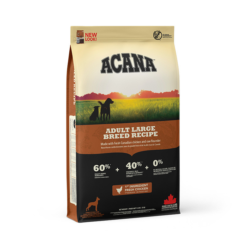 Acana Heritage Adult Large Breed Recipe Сухий корм для дорослих собак великих порід