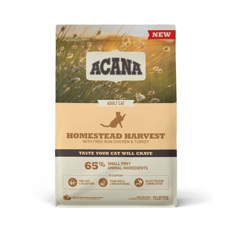 Acana New Homestead Harvest Cat Сухий корм для котів усіх порід