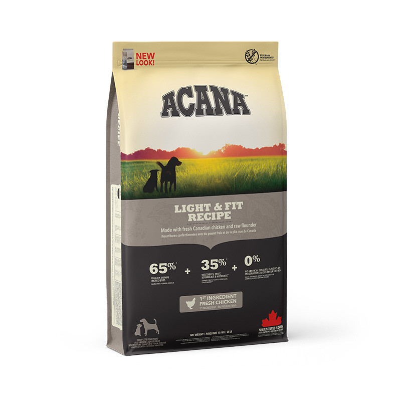 Acana Heritage Light and Fit Recipe Сухий корм для собак з надмірною вагою